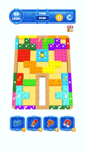 スワイプ・イット:木製ボードパズル screenshot