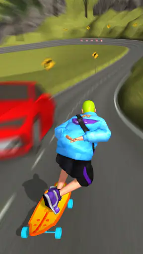 ダウンヒルレーサー (Downhill Racer) screenshot