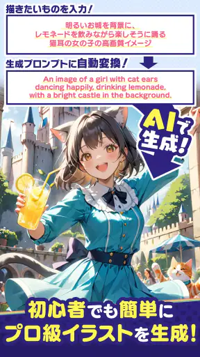 ドビーキャンバス-AIイラストでキャラクター画像を簡単生成！ screenshot