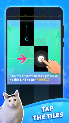 ピアノキャット2: ミーム音楽ゲーム & ピアノタイル screenshot