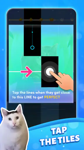 ピアノキャット2: ミーム音楽ゲーム & ピアノタイル screenshot
