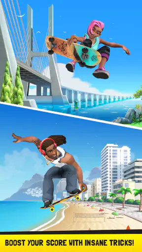 フリップスケーター screenshot