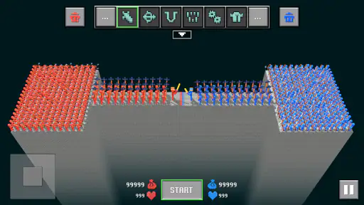 ブロック状のラグドールの戦い screenshot