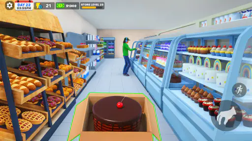 ベーカリー スーパーマーケット シミュレーター screenshot