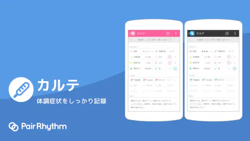 ペアリズムＷ　生理日予測アプリ：妊活（妊娠）、避妊、基礎体温 screenshot