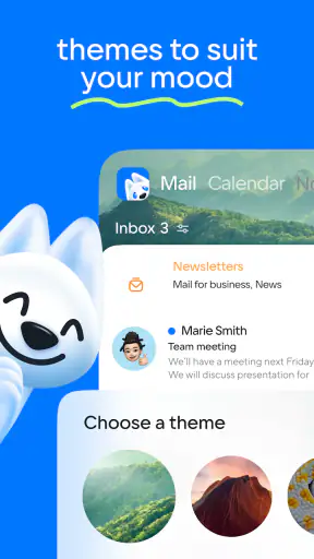 メール:メール、クラウド、カレンダー screenshot