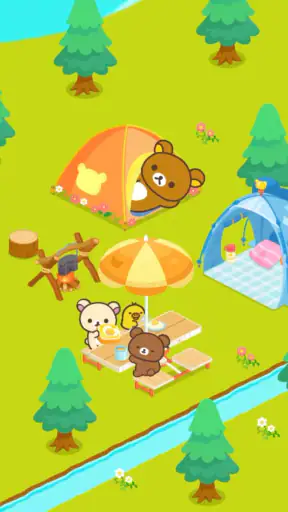 リラックマ農園  ゆるっとだららんファーム 可愛いゲーム screenshot