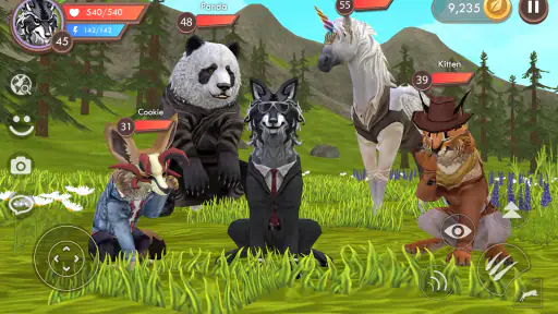 ワイルドクラフト：動物シムオンライン3D screenshot