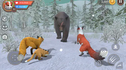 ワイルドクラフト：動物シムオンライン3D screenshot