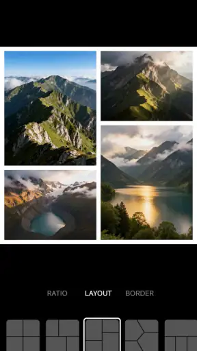 写真コラージュ & フォトエディター：写真合成・画像編集 screenshot