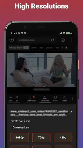 動画保存アプリ＆ダウンローダー screenshot
