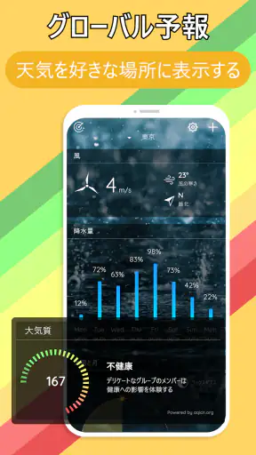 天気-天気予報 screenshot