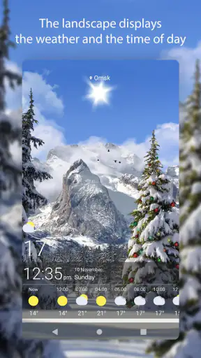 天気ライブ壁紙 screenshot