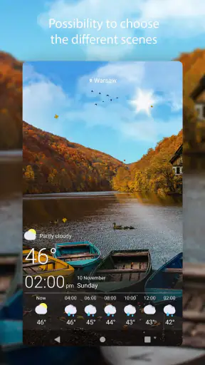 天気ライブ壁紙 screenshot