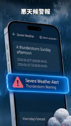 天気予報: Live & Daily screenshot