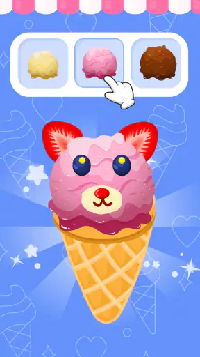 子供向けアイスクリームショップゲーム screenshot