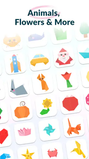 折り紙ワールド：学んで遊ぶ screenshot