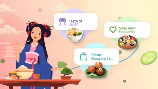 日本のレシピ screenshot