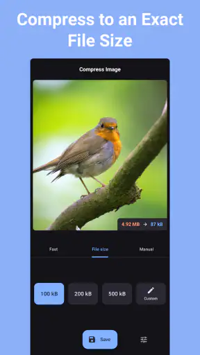 画像圧縮 写真サイズ縮小 MB→KB screenshot
