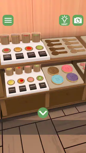 脱出ゲーム 本日開店! クッキー屋さん screenshot