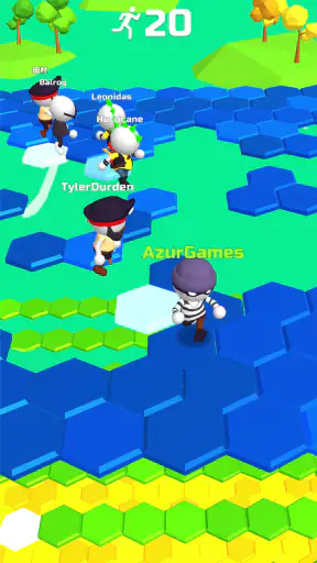 落ちないで .io screenshot