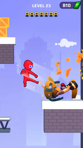 蜘蛛の巣の達人：超英雄スティックマン screenshot