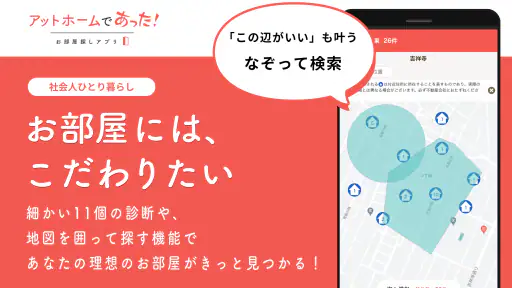 賃貸・ひとり暮らしのお部屋探しはアットホームであった！ screenshot