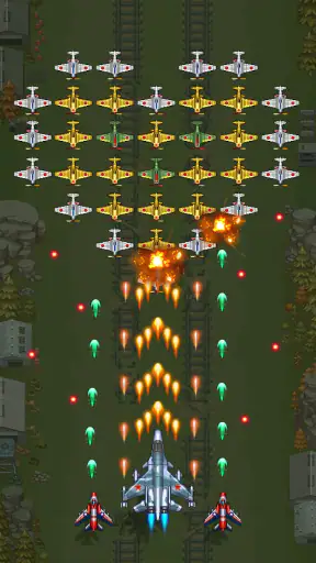 1945 Air Force: 아케이드 비행기 슈팅 게임 screenshot