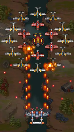 1945 Air Force: 아케이드 비행기 슈팅 게임 screenshot
