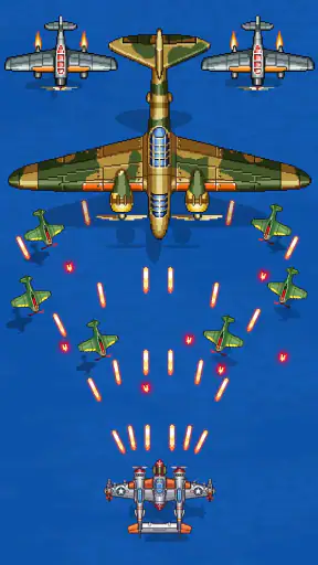 1945 Air Force: 아케이드 비행기 슈팅 게임 screenshot