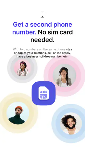 2nd Phone Number: Second Line screenshot