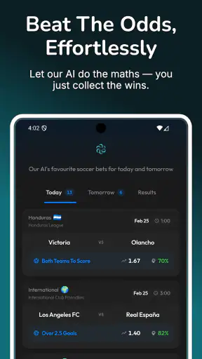 AI Betting Tips - Football screenshot