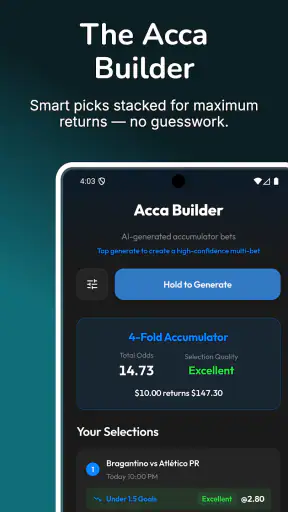 AI Betting Tips - Football screenshot