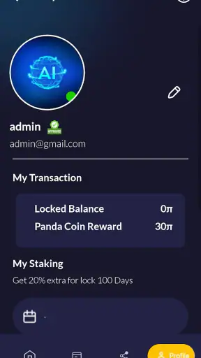 AI Coin - 클라우드 마이닝 앱 screenshot