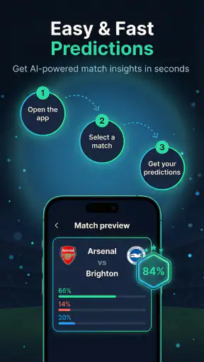 AI 축구 예측 screenshot