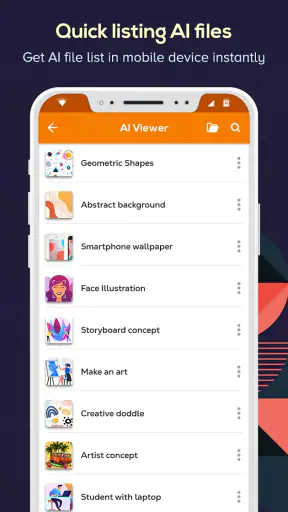 Ai Illustrator File Viewer screenshot