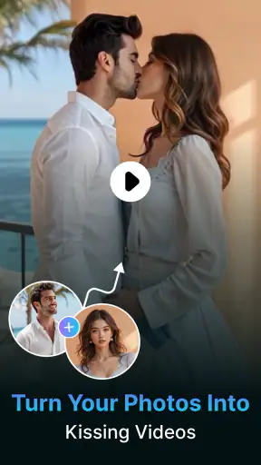 AI Kiss Video Maker: Hug Video screenshot