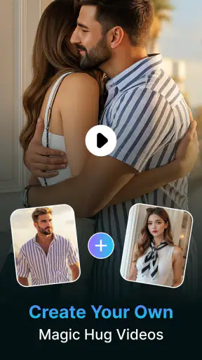AI Kiss Video Maker: Hug Video screenshot