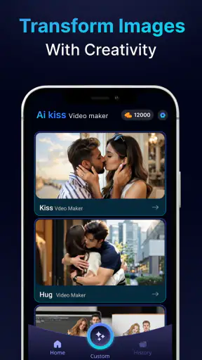 AI Kiss Video Maker: Hug Video screenshot