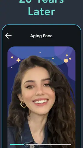 AI ToonFace - See future face screenshot