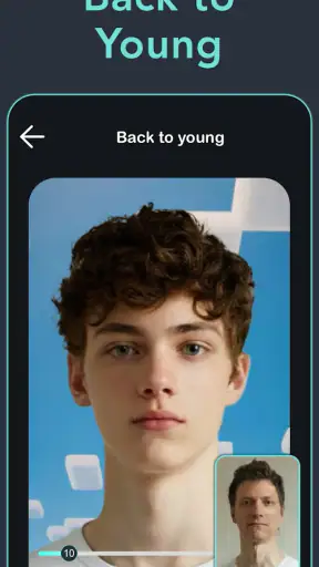 AI ToonFace - See future face screenshot