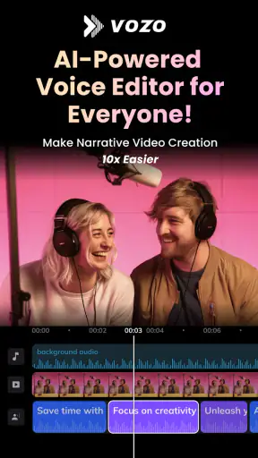 AI Voice Editor by Vozo screenshot