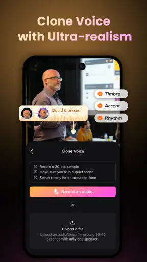 AI Voice Editor by Vozo screenshot