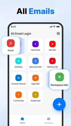 All Email Login & Home screenshot