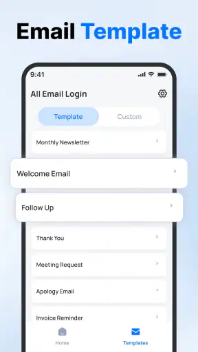 All Email Login & Home screenshot