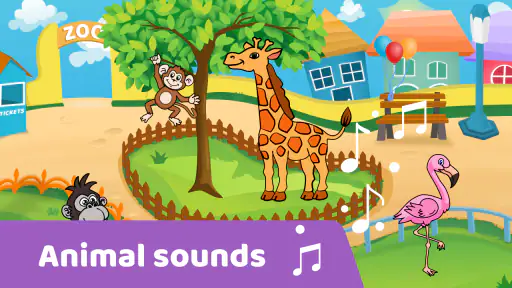 Animals Coloring and Learn screenshot