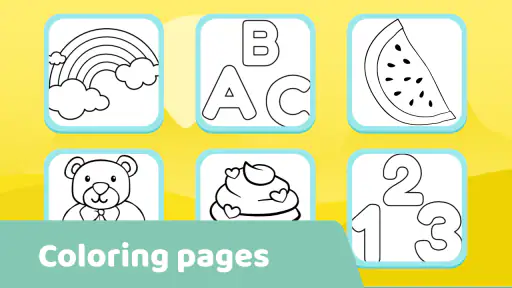 Animals Coloring and Learn screenshot