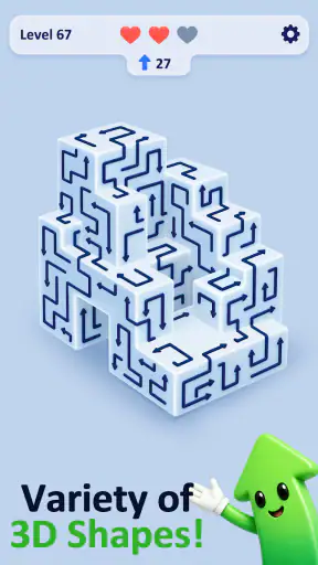 Arrow 3D Puzzle screenshot
