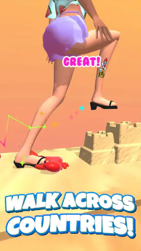 ASMR Tippy Toe - 만족스러운 게임 screenshot