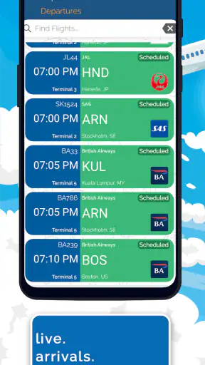 Atlanta Airport (ATL) Info screenshot